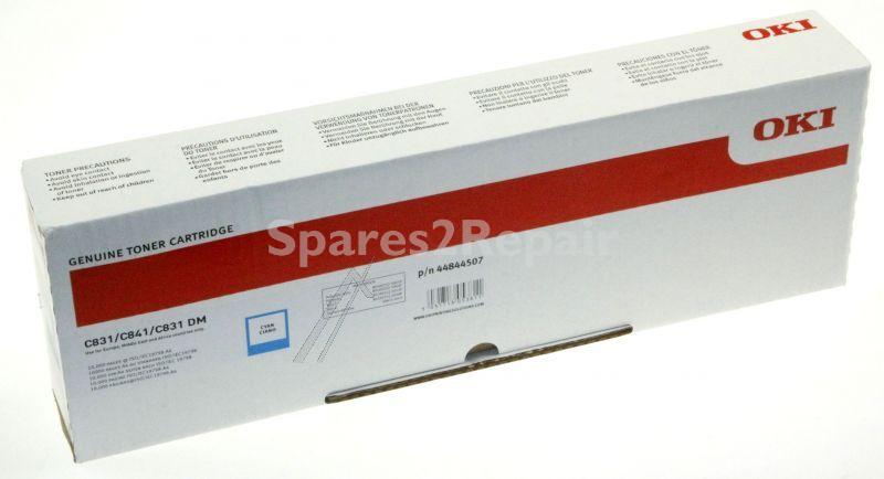 Oki Toner Cartridge - 44844507 Oki Toner Cyan C831-c841 10k