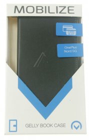 Mobilize Leather Bag Gsm - 26509 Mobilize Classic Gelly Wallet Book Case Oneplus Nord 5g Black