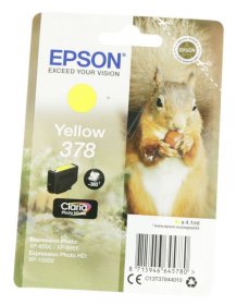 Epson Cartridge - T37844010 C13t37844010 Yellow Ink Cartridge