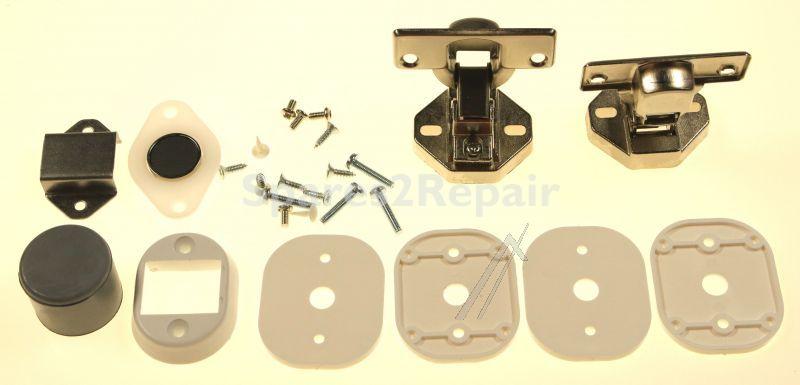 Mounting Parts - C00666271 488000666271 Mounting Kit Hinges Bi Revo [Whirlpool Indesit]