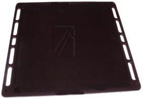 Fry Pan - C00078391 482000022695 Enamelled Drip Tray Black 403x389mm [Whirlpool Indesit]