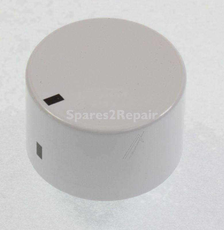 Button - Knob white printed [Electrolux Aeg]