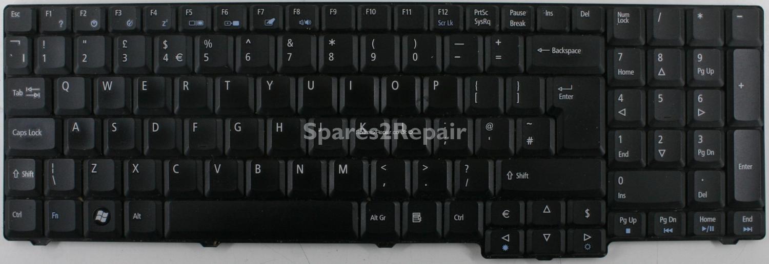 Acer Aspire 5735 - Keyboard - NSK-AFF0U - 9J.N8782.F0U - KBI1700006848A459E2000