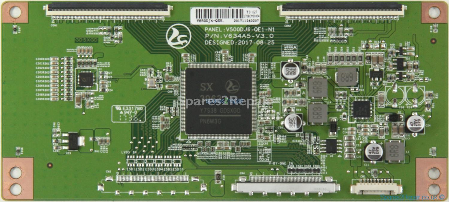 Baird TI6509DLEDDS - T-Con - V650DJ4-QS5 - V634A5-V3.0