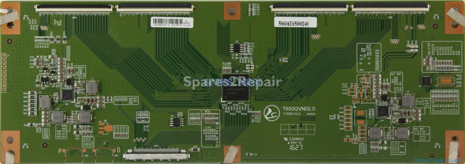 Baird TI6509DLEDBH - T-Con - 5060AU65000240 - T650QVN02.0 - T76DD-V3.0 - 160429