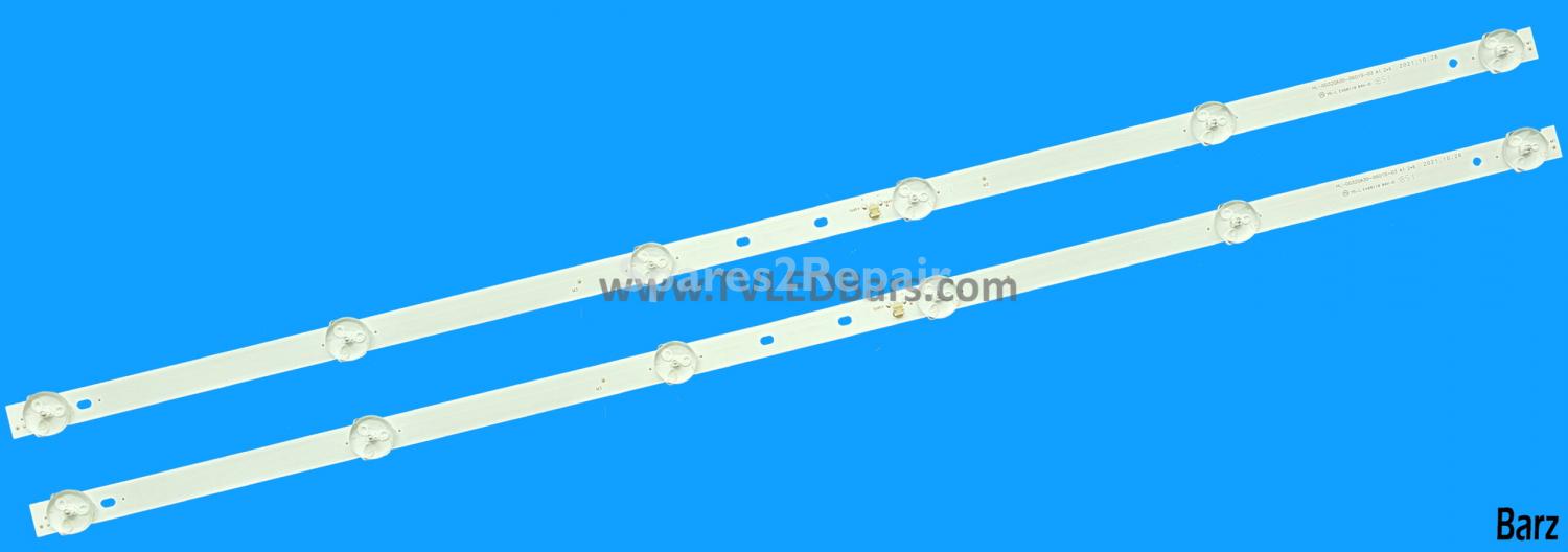 Barz LED Backlight Array Akai AKTV3225ESMARTSAT TCL H32D7000E CX315DLEDM HL-00320A30-0601S-03 2pcs