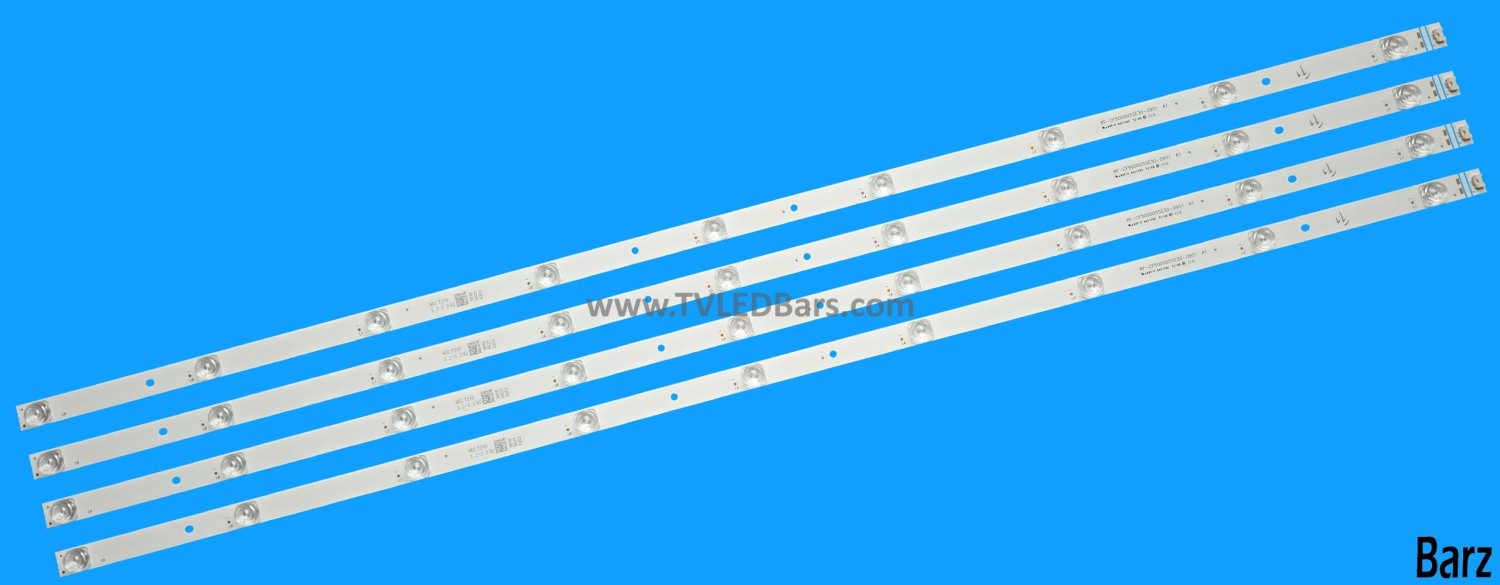 Vestel LED Backlight Array Vestel 50" VES500QNZA-N2-Z01 VES500QNZB-N4-Z01 VES500QNZP-N4-Z01 VES500QNZT-N4-Z01 RF-CF500005SE30-0901 A1 4pcs