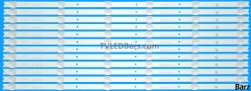 Baird LED Backlight Array Baird TI6511DLEDDS 65" ST6451D02-E CC02650D601V06 65E20 6X12 6S1P 12pcs