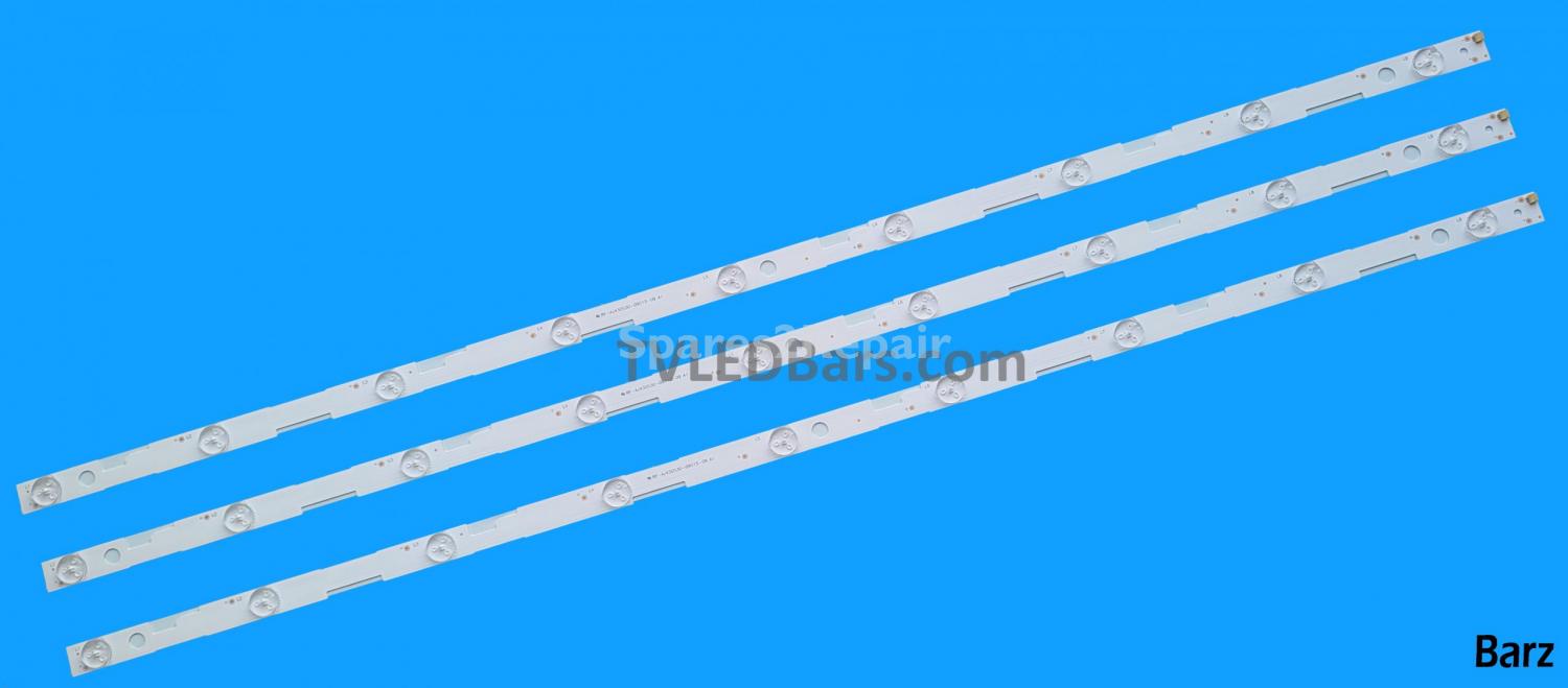Sharp LED Backlight Array Sharp HOV43182Y HOV43174-01Y 43BJ5K 43BJ3K LC-43UI7252E LC-43UI7352E LC-43UI7552KF RF-AJ430S30-0901S-09 3pcs