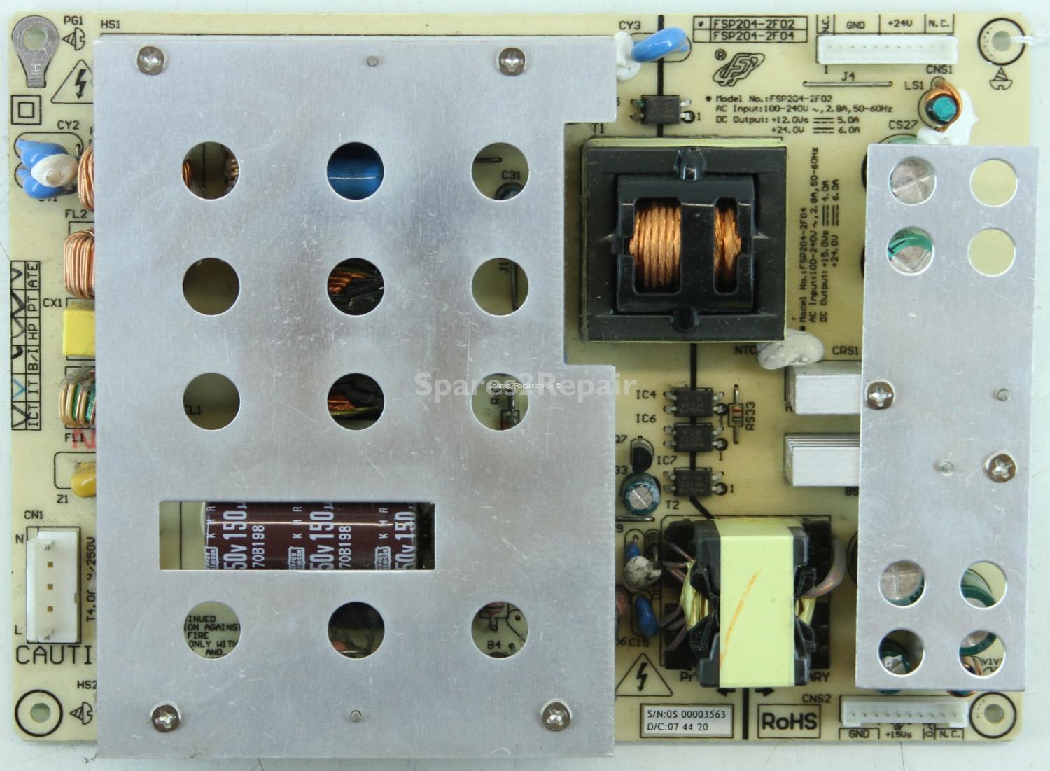 Bush IDLCD32TV07HD - PSU - FSP204-2F02 - 3BS0169911GP