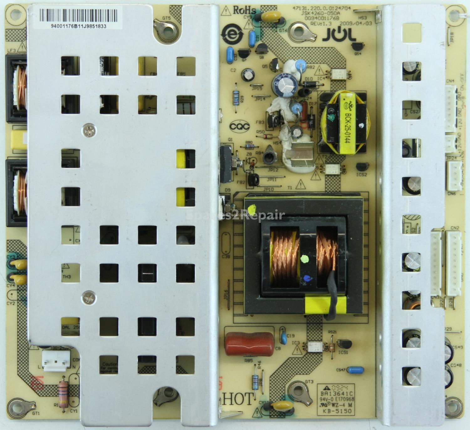 Bush S642F - PSU - JSK4260-050A - REV:1.3 - 0094001176B - 47131.220.0.0124704