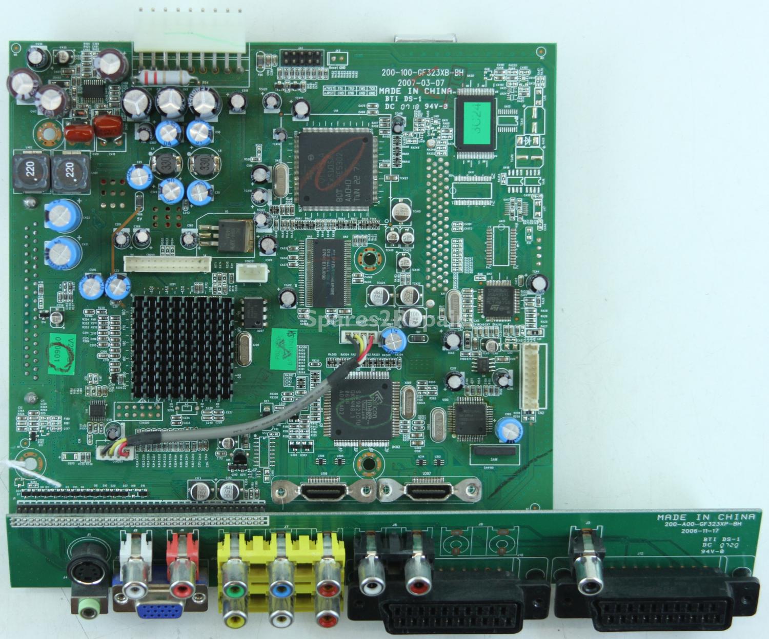 Bush IDLCD37TV16HD - Main AV - 200-100-GF323XB-BH - 200-A00-GF32XP-BH