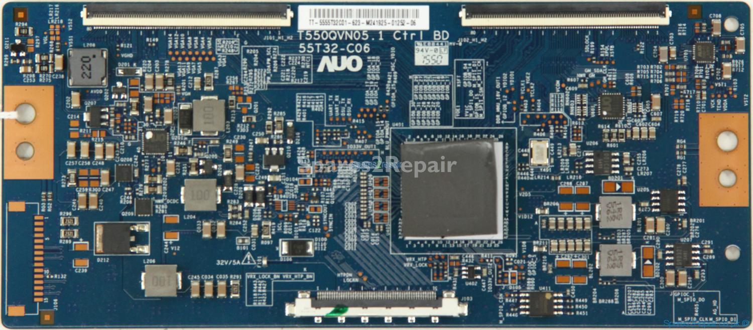 Hisense H55M3300 - T-Con - 55.55T32.C01 - 55T32-C06 - T550QVN05.1 Ctrl BD