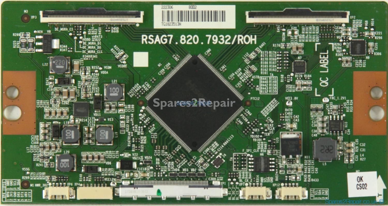 Hisense H65A6500UK - T-Con - 222306 - RSAG7.820.7932/ROH