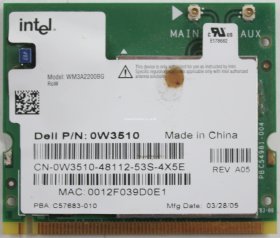 Intel - WLAN - WM3A2200BG - Mini PCI