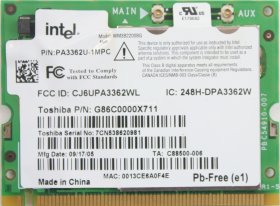 Intel - WLAN - WM3B2200BG - Mini PCI