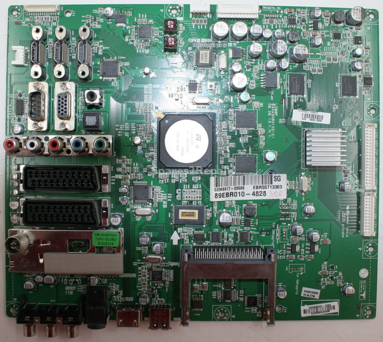 LG 42LG7000-ZA - Main AV - EAX43060102(2) - EBR55713303 - LD88F