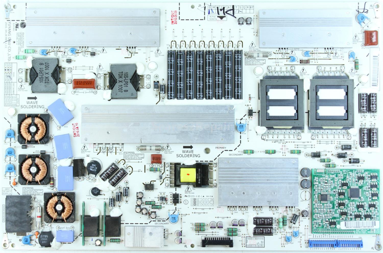 LG 42LE5900 - Power Supply - EAY60803201 - YP42LPBL - REV 1.11