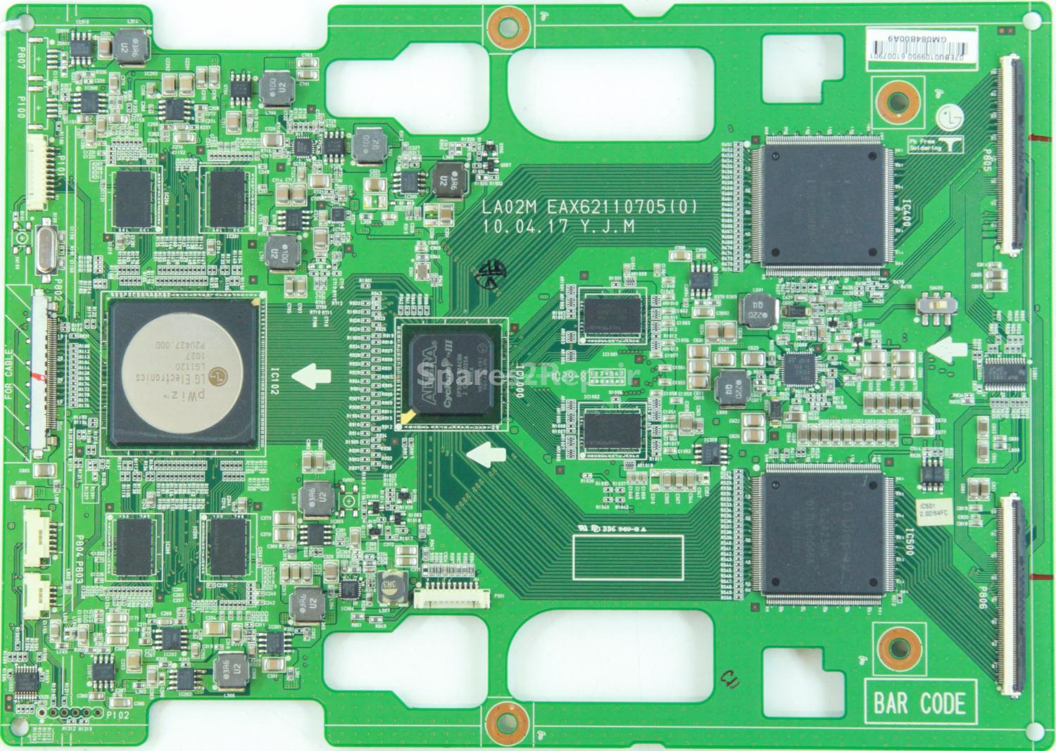 LG 42LX6900 - T-Con - EBU0109950 - EAX62110705(0)