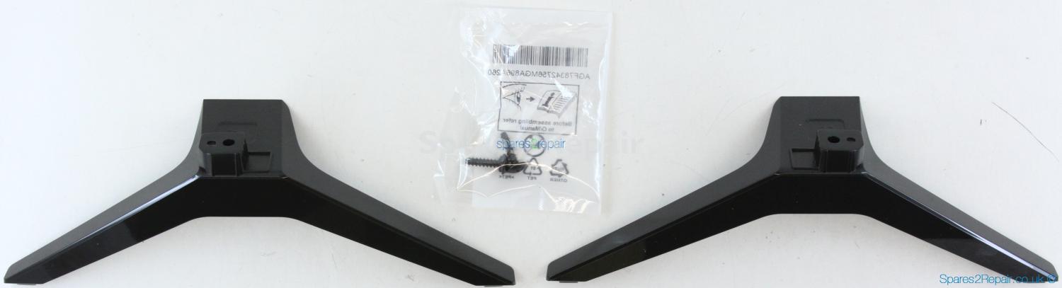 LG 43UK6300PLB - TV Stand L+R - MEZ64114729 REV01 - MAM649640 - MEZ64114730 REV01