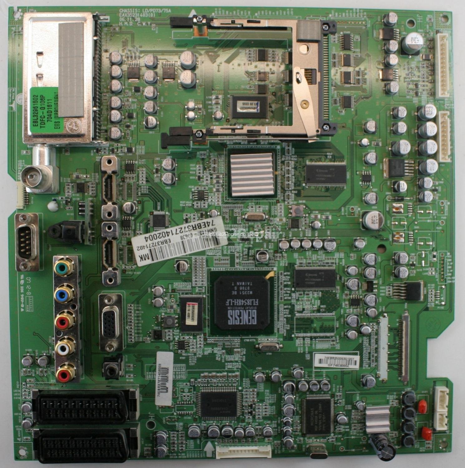 LG 37LC46 - Main AV - EAX35231403 - LD/PD73/75A - EBR37271402