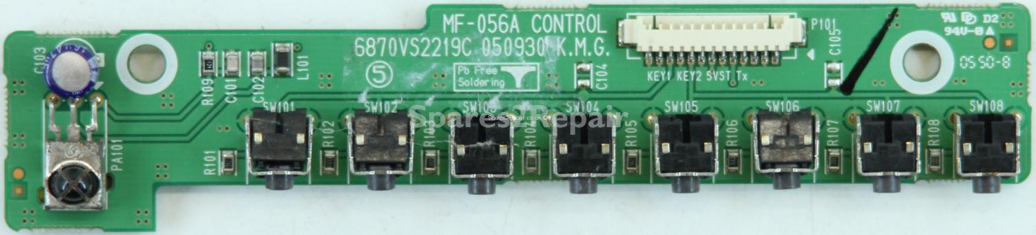 LG 50PX4D - Buttons - MF-056A - 6870VS2219C - 050930