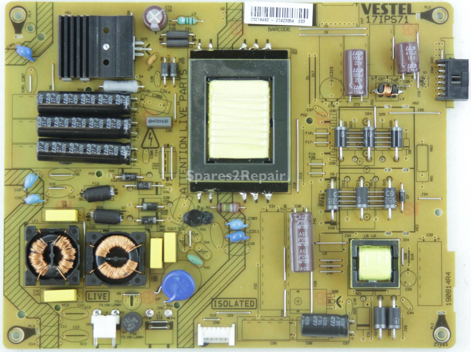 Luxor LUX0142002/01 - Power Supply - 23216463 - 17IPS71 - 190814R4