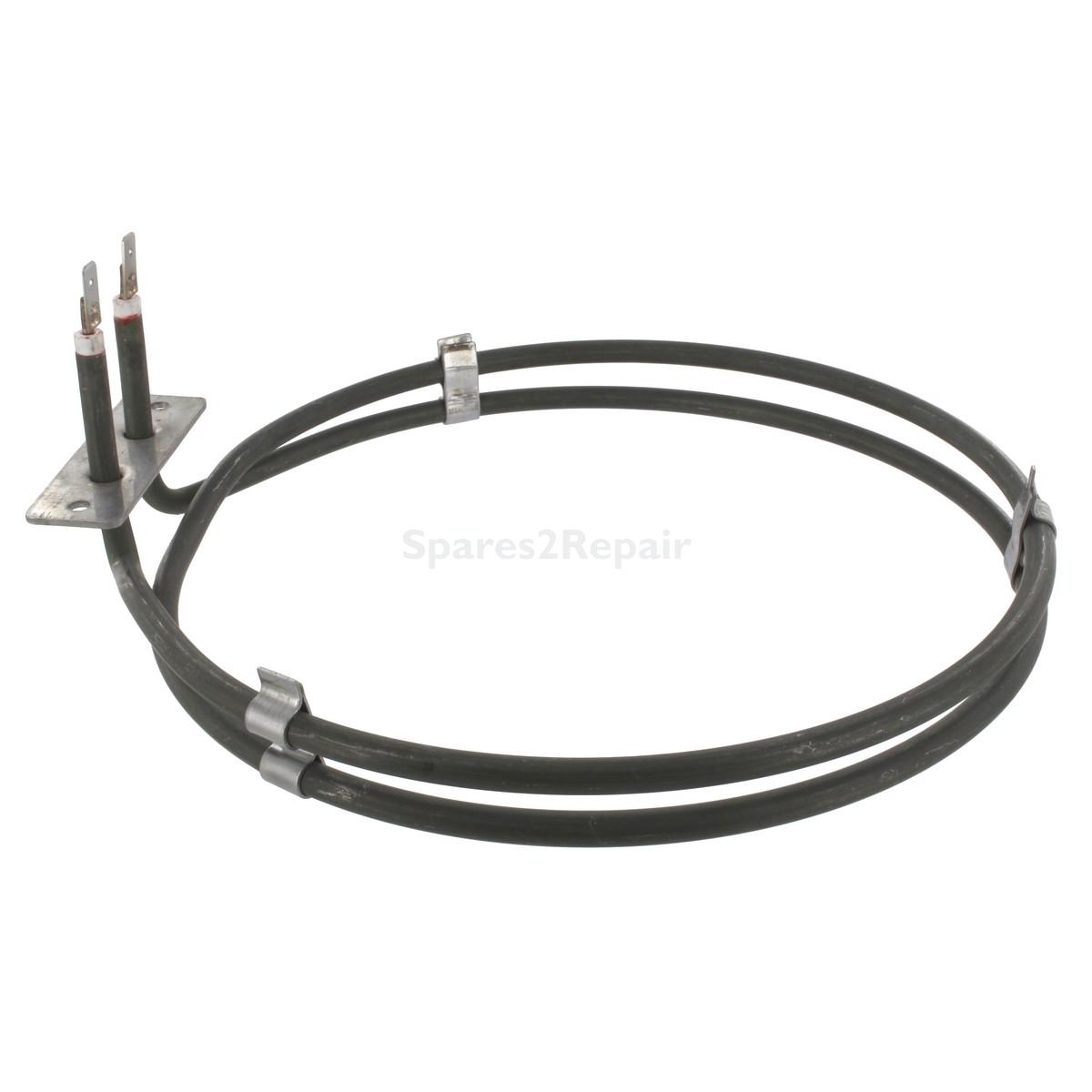 Compatible for AEG, Electrolux, Husqvarna, Ikea, John Lewis, Privileg, Tricity Bendix, Voss, Zanussi Multi-Model Fitting Fan Oven Element (1900W, 240V)