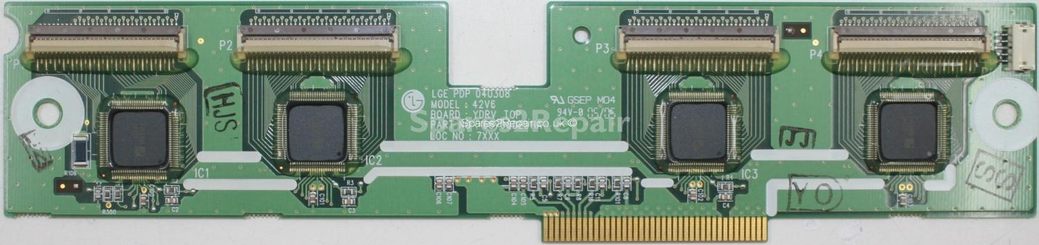 Matsui 42P600 - DRV - 6871QDH066B - 6870QDE011A - PDP 040308 - 42V6 - YDRV_TOP