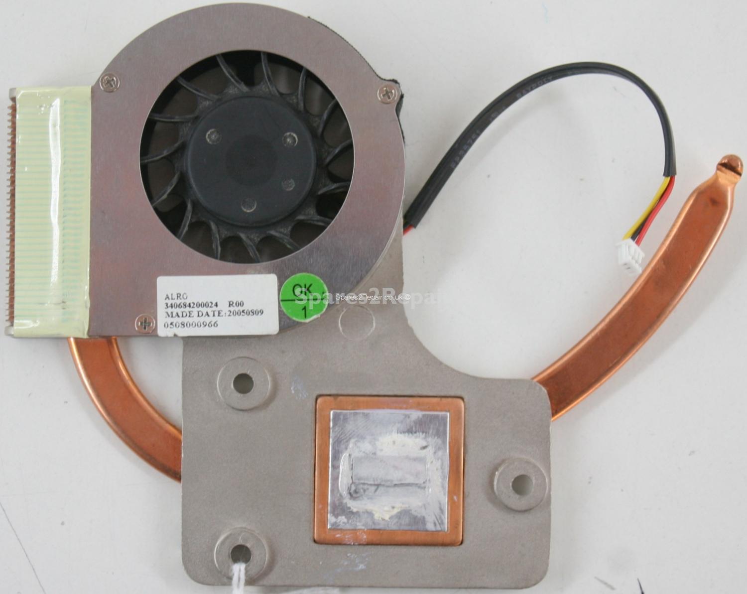 Packard Bell Easynote R1005 - Heatsink & Fan - 340684200024 - R00