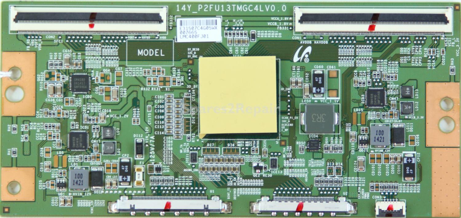 Panasonic TX-40AX630B - T-Con - LJ94-31507C - 14Y_P2FU13TMGC4LV0.0 - LMC400FJ01