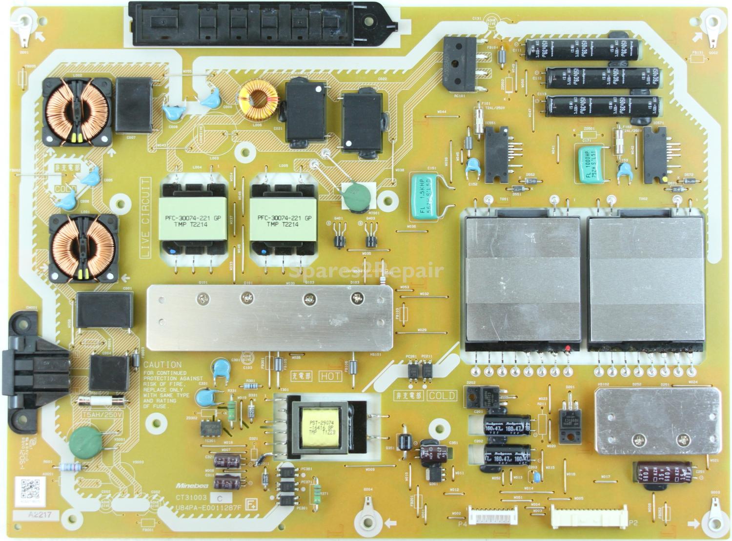 Panasonic TX-L47DT50B - PSU - CT31003 C - U84PA-E0011287F
