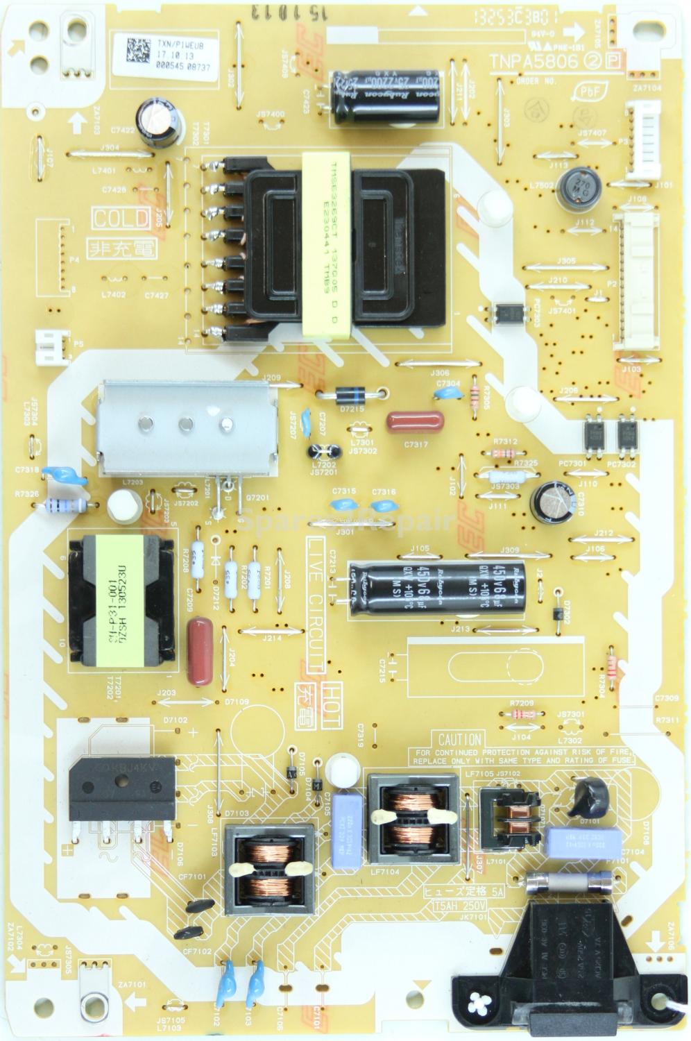 Panasonic TX-L39E6B - Power Supply - TXN/P1WEUB - TNPA5806 2P