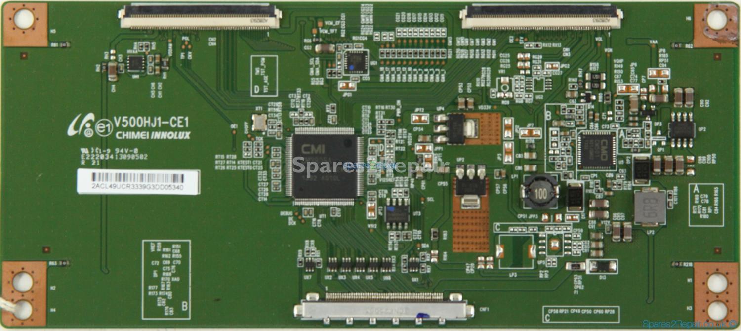 Panasonic TX-L50EM6B - T-Con - V500HJ1-CE1 e1 - 2ACL49UCR3339G3DD05340