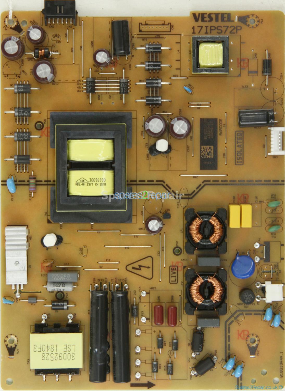 Panasonic TX-49FX555B - Power Supply - 23495227 - 17IPS72P - 010618R4A.1