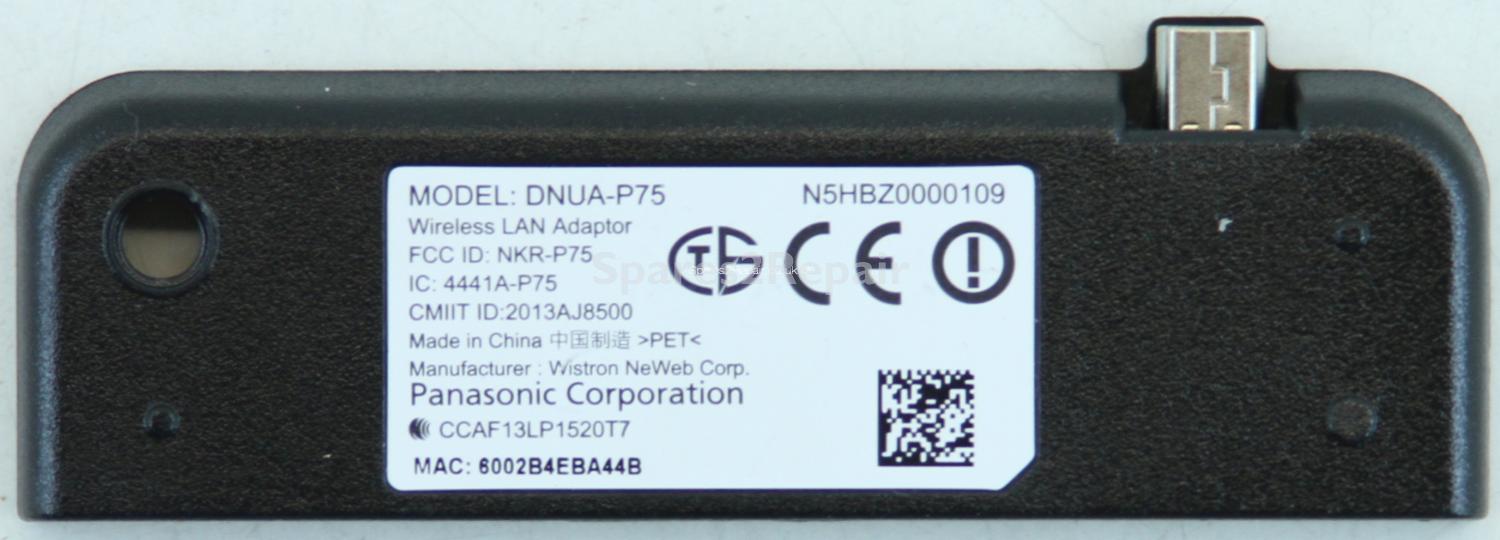 Panasonic 32 Inch - WLAN Adaptor - DNUA-P75 - NKR-P75 - 4441A-P75 - N5HBZ0000109