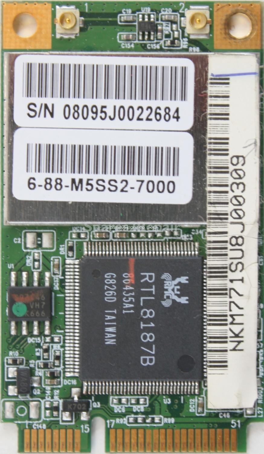 Realtek - WLAN - RTL8187B - Mini PCIe