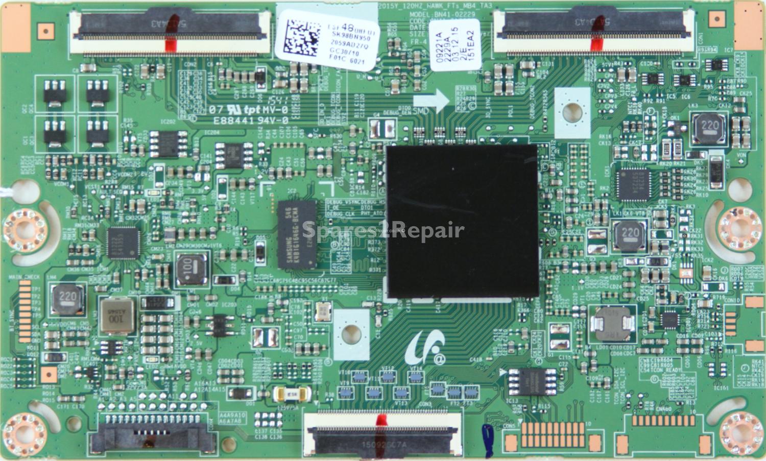 Samsung UE48J6300AK - T-Con - BN95-02059A - BN97-09221A - BN41-02229A - 2015Y_120HZ_HAWK_FTs_MB4_TA3