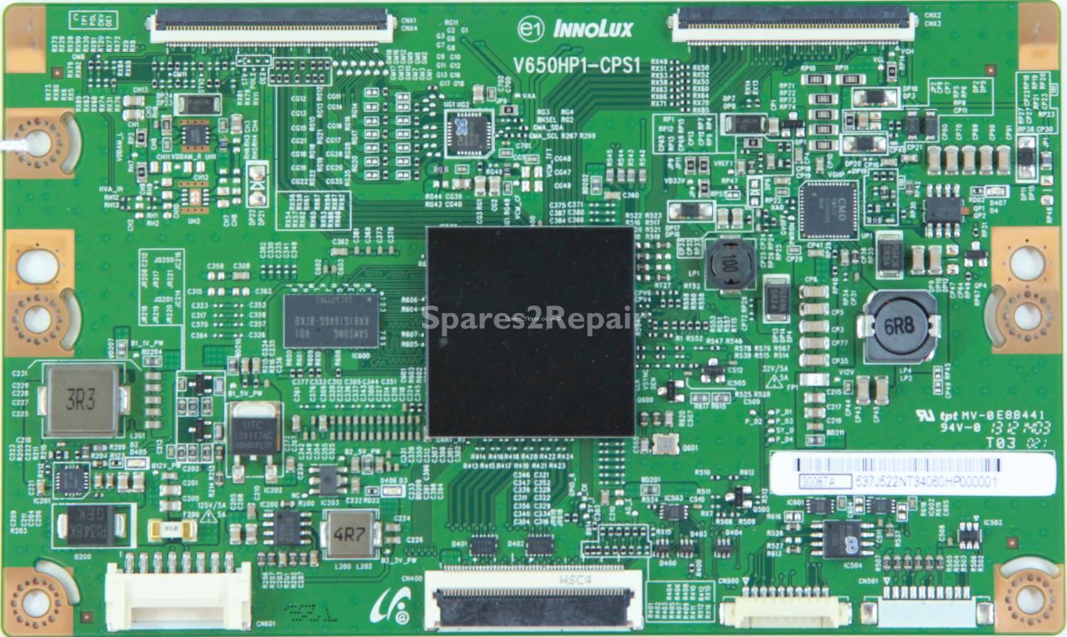 Samsung UE50H6200AK - T-Con - BN96-30067A - 537J522NT3406 - V650HP1-CPS1