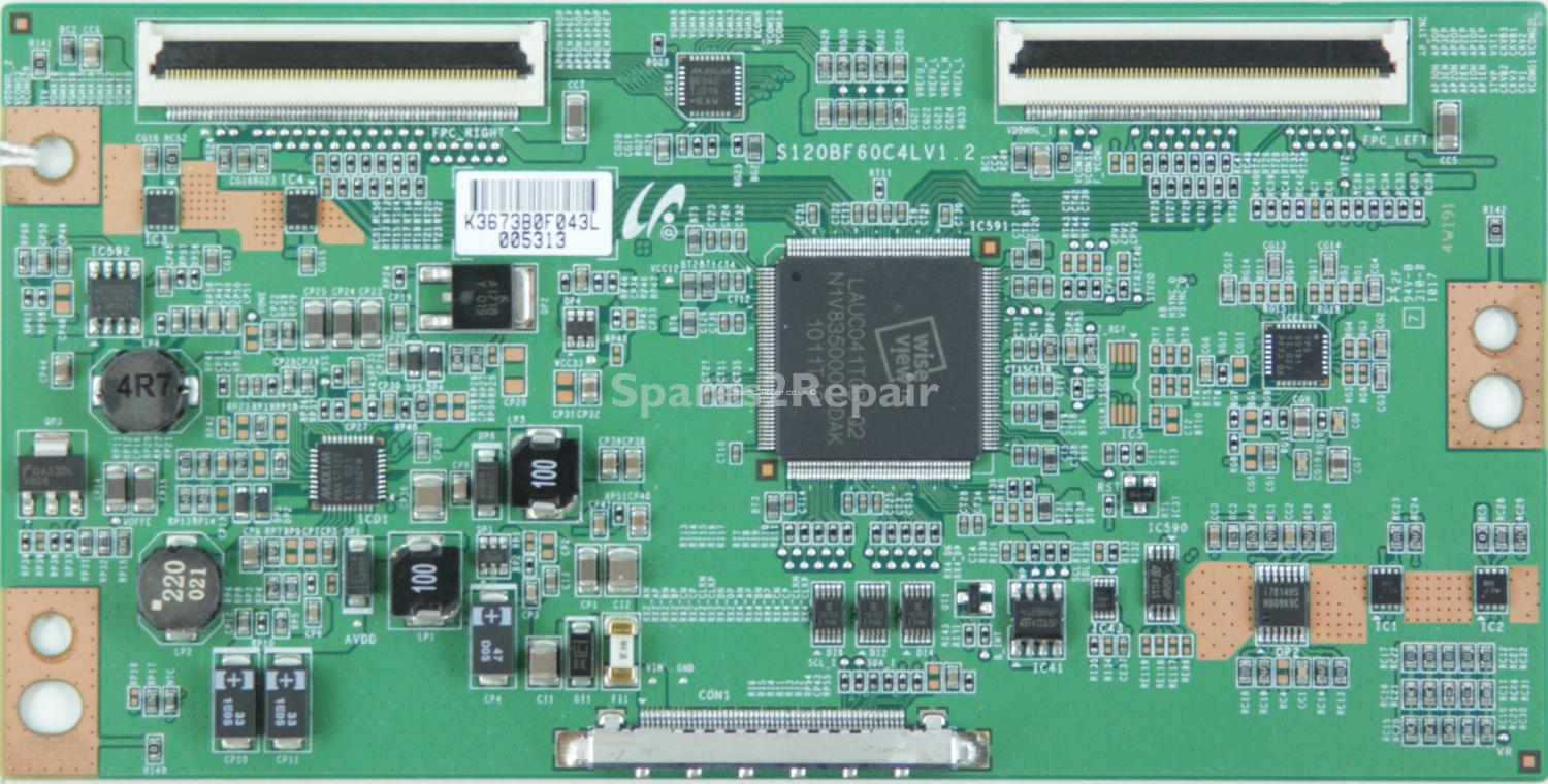 Samsung UE46C5100 - T-Con - LJ94-03673B - S120BF60C4LV1.2