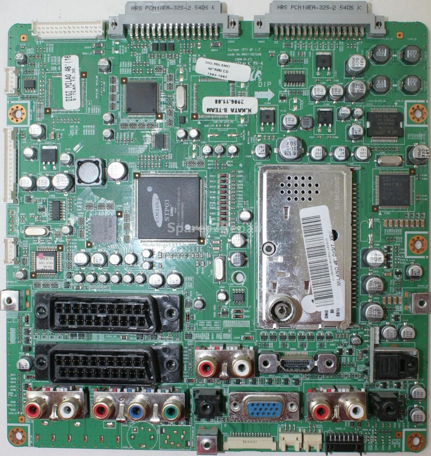 Samsung LE46M53BD - Main AV - BN41-00700B - iDTV MP 1.2 - BN94-01064D