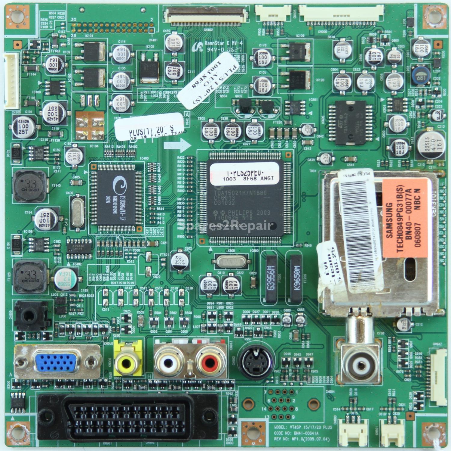 Samsung LE20S51BPA - Main AV - BN94-00747F - BN41-00641A MP1.0
