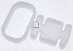 Smeg Square Plug - 768452207 Cap F Louver B