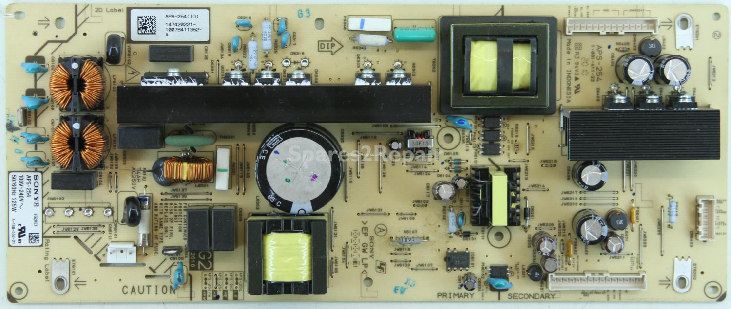 Sony KDL-40EX403 - PSU - 1-881-411-22 - 147420221 - APS-254
