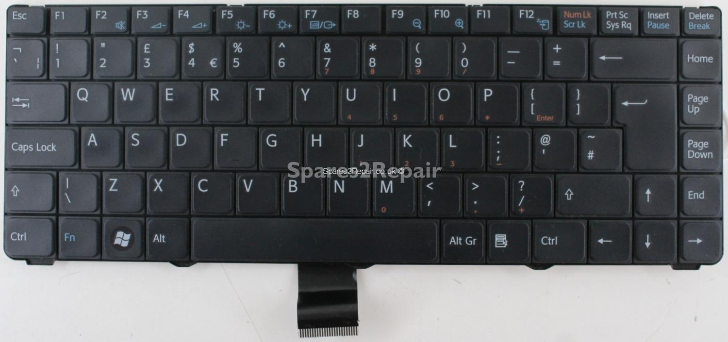 Sony Keyboard - V072078BK2 - 53010BM10-203-G - REV:V00