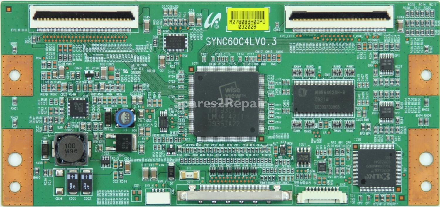 Toshiba 40LV665D - LVDS - SYNC60C4LV0.3 - LJ94-02780B