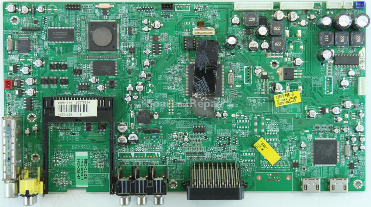 Vestel 37 Inch - Main AV - 20370224 - 17MB12-2 - 160807 LF